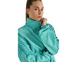 Hummel Berry Raincoat Kadın Günlük Yağmurluk 940265-9951 Mavi