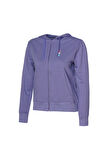 Kadın Hml Dora Fermuarlı Hoodie - Mor | M