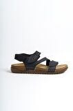 Elit Sry213607C Kadın Düz Sandalet Siyah