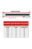 Pierre Cardin PC408 Erkek 4 cm Hakiki Deri Kemer Taba