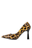 Elit Mst1383R Kadın Stiletto Leopar