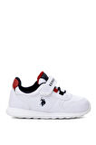 U.S. Polo Assn. 101946391 5I Garfield JR 5FX Patik Erkek Çocuk Yürüyüş Ayakkabısı Beyaz