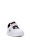 U.S. Polo Assn. 101946391 5I Garfield JR 5FX Patik Erkek Çocuk Yürüyüş Ayakkabısı Beyaz