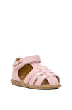 Benetton BN-1251 Bebe Kız Çocuk Sandalet Pudra