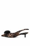 Beety 25BY60.5320T Kadın Klasik Topuklu Ayakkabı Leopar