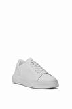 Lufian 112230280 Tommy Erkek Hakiki Deri Klasik Sneaker Beyaz