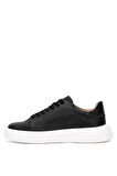 Lufian 112230280 Tommy Erkek Hakiki Deri Klasik Sneaker Siyah