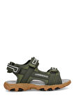 Lumberjack 101985134 5M Loten 5FX Filet Erkek Çocuk Düz Sandalet Haki