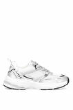 Lumberjack 101939240 5M Pentagon 5FX Kadın Klasik Sneaker Beyaz - Gümüş