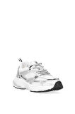 Lumberjack 101939240 5M Pentagon 5FX Kadın Klasik Sneaker Beyaz - Gümüş