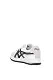 eTayger E-3089 Erkek Casual Klasik Sneaker Beyaz - Siyah