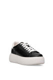 Lufian 121230031 Marcella Kadın Hakiki Deri Klasik Sneaker Siyah