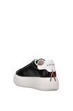 Lufian 121230031 Marcella Kadın Hakiki Deri Klasik Sneaker Siyah