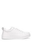 Lufian 121230038 Mia Kadın Hakiki Deri Klasik Sneaker Beyaz