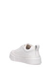 Lufian 121230038 Mia Kadın Hakiki Deri Klasik Sneaker Beyaz