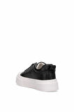 Lufian 121230038 Mia Kadın Hakiki Deri Klasik Sneaker Siyah
