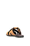 Elit BTSS03 Kadın Düz Terlik Camel