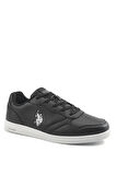 U.S. Polo Assn. A102021402 5F Coster 5PR Kadın Klasik Sneaker Siyah