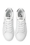 U.S. Polo Assn. A102023060 5F Cost 5PR Kadın Klasik Sneaker Beyaz