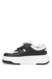 M.P 252-6125ZN Kadın Klasik Sneaker Siyah - Beyaz