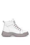 Guja 25K310-5 Kadın Hakiki Deri Sneaker Bot Gri