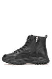 Guja 25K310-13 Kadın Hakiki Deri Sneaker Bot Siyah