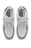 U.S. Polo Assn. A101530799 ClineGlb 4FX Erkek Çocuk Klasik Sneaker Beyaz