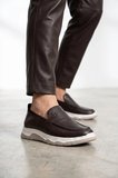 Luciano Bellini 26K-E16401 Formal Erkek Casual Ayakkabı Kahverengi