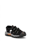 Humtto 152-710445A Erkek Outdoor Sandalet Siyah - Turuncu