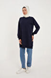 BİSİKLET YAKA SWEATSHIRT