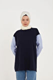 BİSİKLET YAKA SWEATSHIRT