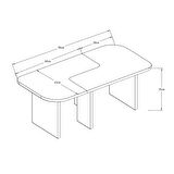 Iris Modüler Orta Sehpa – Modern Tasarım, Çok Amaçlı Kullanım Sehpa