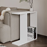 Lotus Modern Yan Sehpa – Kitaplıklı ve Dekoratif Tasarım