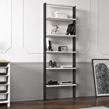 Hero 5 Raflı Modern Kitaplık - 180 cm