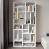 Nicola Kitaplık – 18 Raflı, Modern Kütüphane