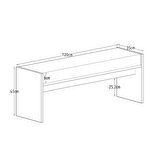 Pearl Bench – Modern Tasarım Antre, Mutfak, Yatak Odası, Balkon Oturma Bankı, Kolay Kurulum