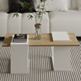 Matris Modern Orta Sehpa – Geometrik Tasarım ve Şık Detaylar