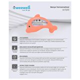 Weewell WTB111 Banyo Termometresi Somon
