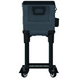 IcePeak Patio 70 Tekerlekli Raflı Buzluk 65.8 Litre