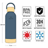 Çelik Pro Termos - Igloo - Hydrate - 500ml - Kayrak - 205694