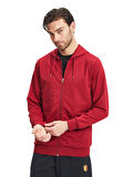 Galatasaray Erkek Basic Fermuarlı Hoodie E241237