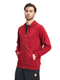 Galatasaray Erkek Basic Fermuarlı Hoodie E241237