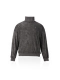 Galatasaray Erkek Fermuarlı Sweatshirt E241146
