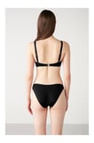 Solena Halka Detaylı Düz Renk Bikini