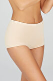 Kom Basic Kadın Short Külot 2li Ten Renk
