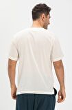 Kısa Kol Şile Bezi Bisiklet Yaka Erkek T-Shirt Kre