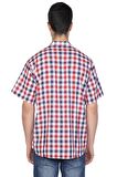 Kısa Kol Şile Bezi Hakim Yaka Erkek Tshirt Laciver
