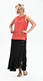 Kolsuz Poplin Zeyno Bluz Mercan Mrcn