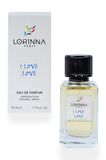 Lorinna Paris I Love Love EDP Çiçeksi Kadın Parfüm 50 ml  