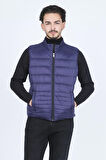 Allegro Erkek Dik Yaka Yelek 0364155 Lacivert
